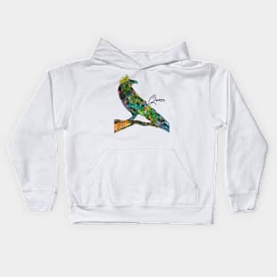 Queen Crow Kids Hoodie